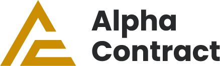 Logo Alpha Contract